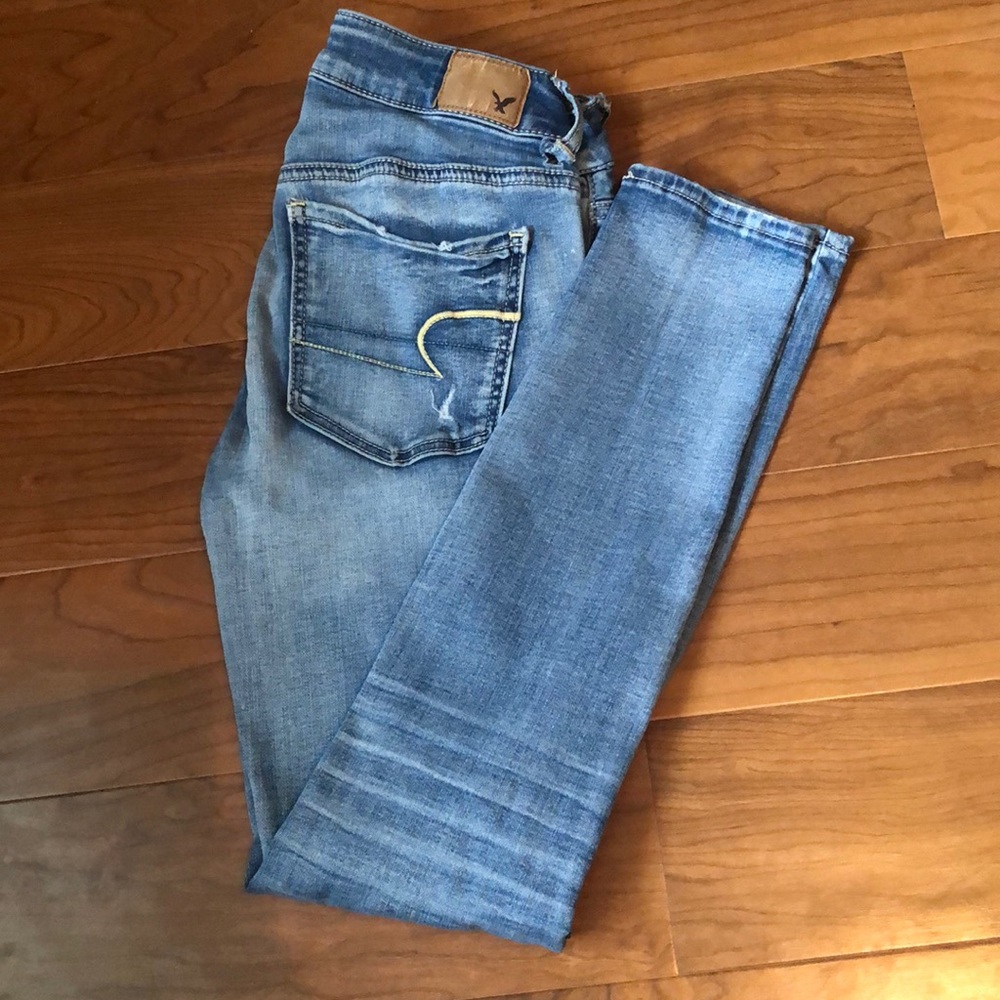 Ripped jeans!